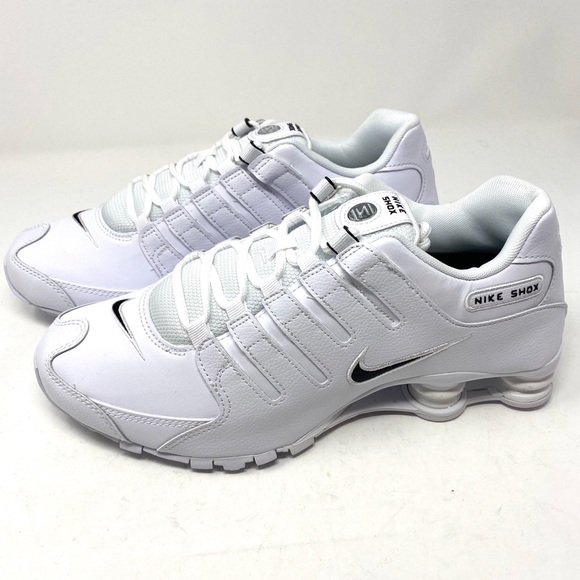 black mens nike shox